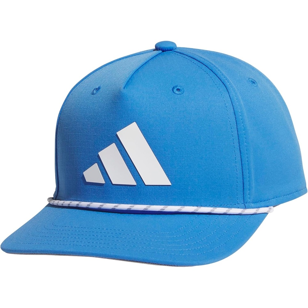 image:imageadidas Mens Midrange Hat Athletic Structured Snapback CapRay BlueWhiteGrey2