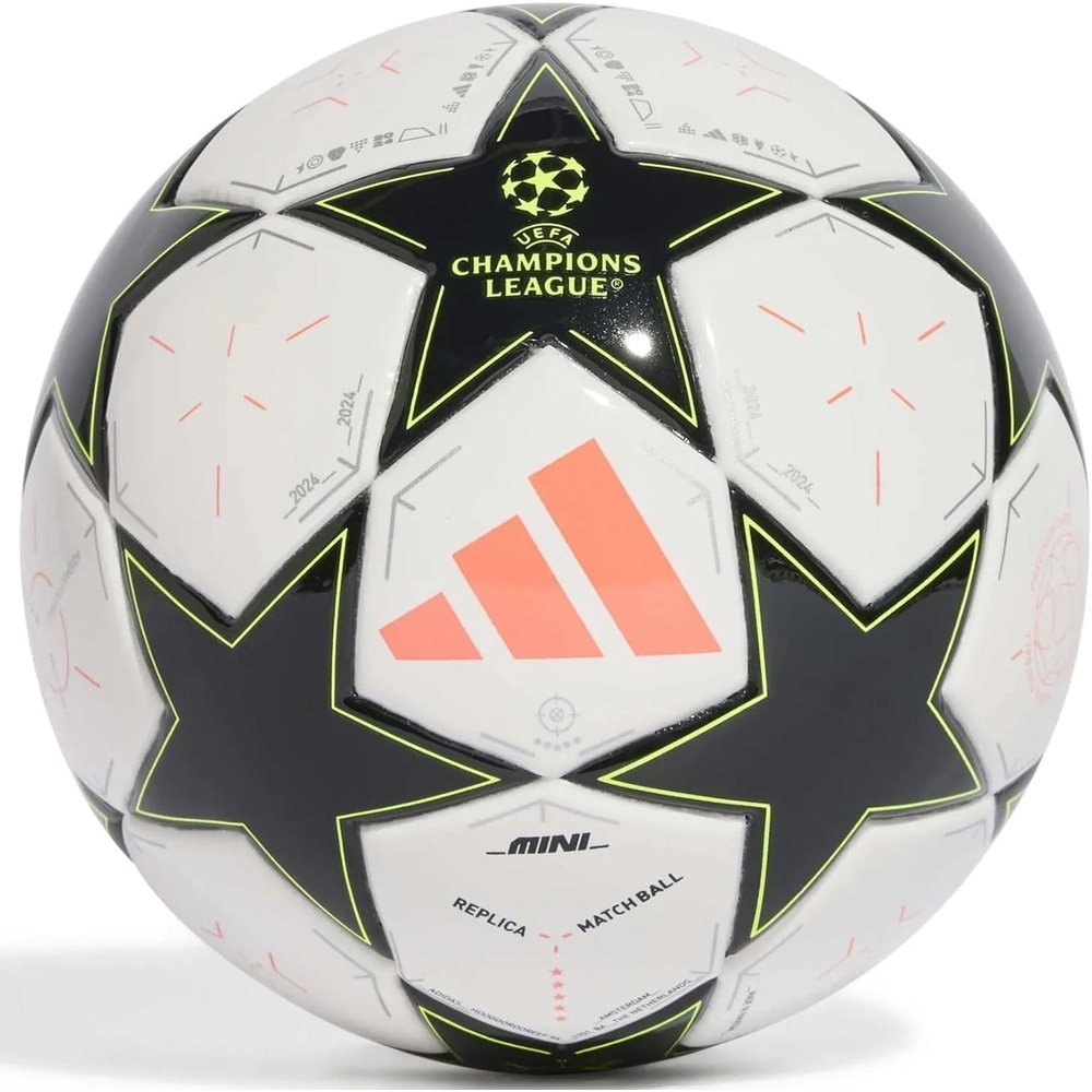 image:imageadidas Messi Mini Soccer BallWhiteBlackPlatin MetallicTeam Solar Yellow