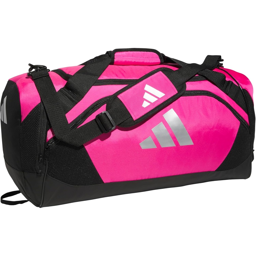 image:imageadidas Team Issue Duffel Bag  Durable for Sports amp TravelShock Pink2
