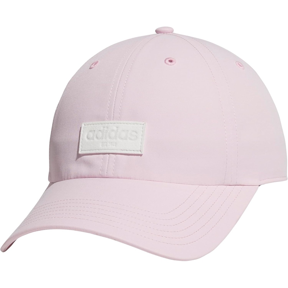 image:imageadidas Unisex Adult Court Relaxed Fit Strapback HatClear PinkWhiteGrey One