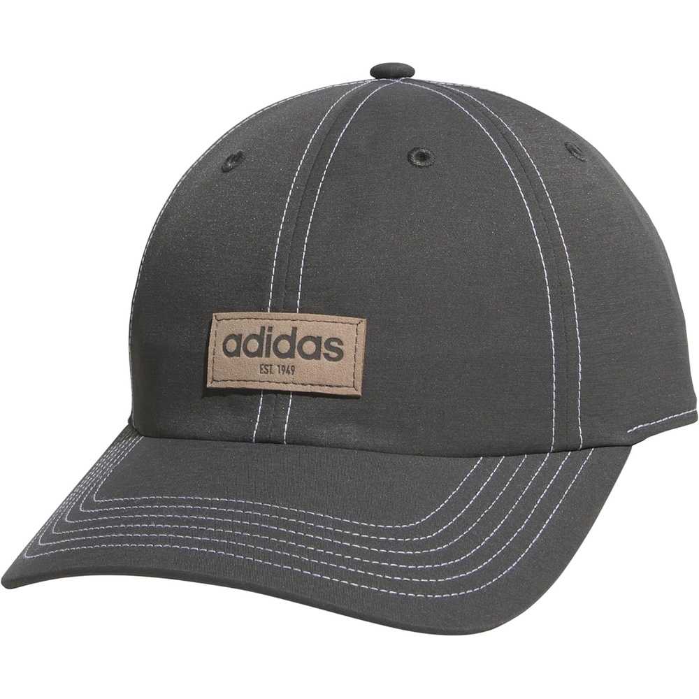 image:imageadidas Unisex Adult Court Relaxed Fit Strapback HatGrey SixWonder Cargo KhakiWhite