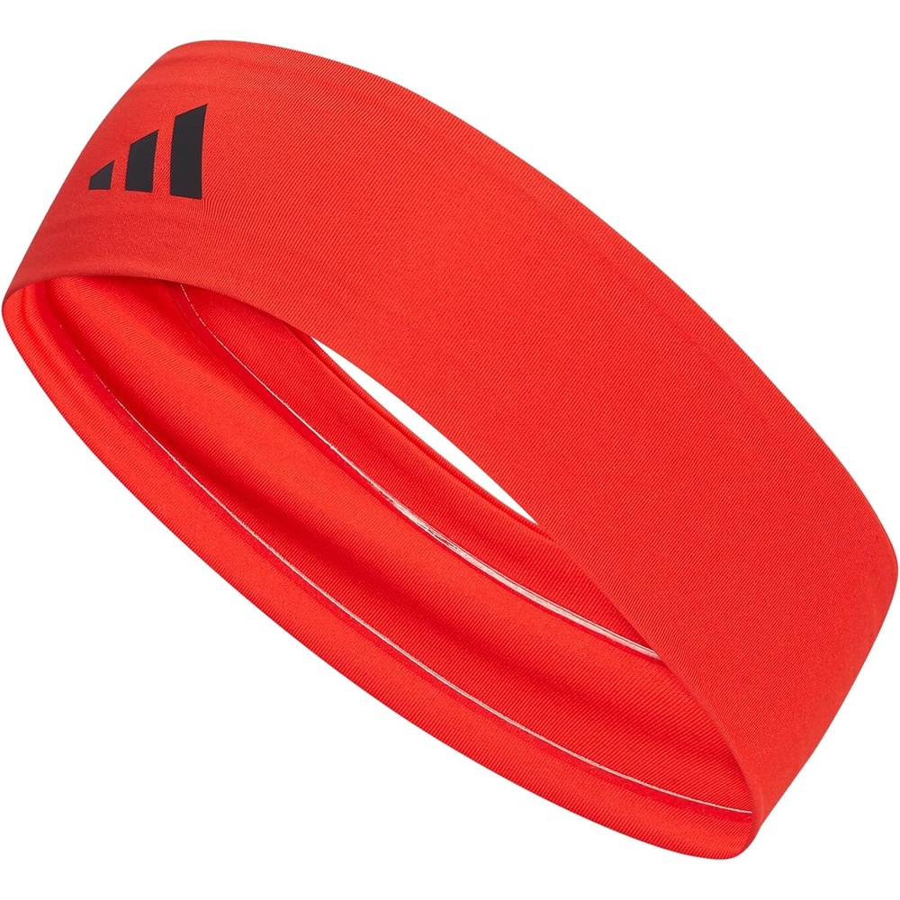 image:imageadidas Unisex Alphaskin Headband  Performance Workout Ear amp Sweat Band3RedBlack