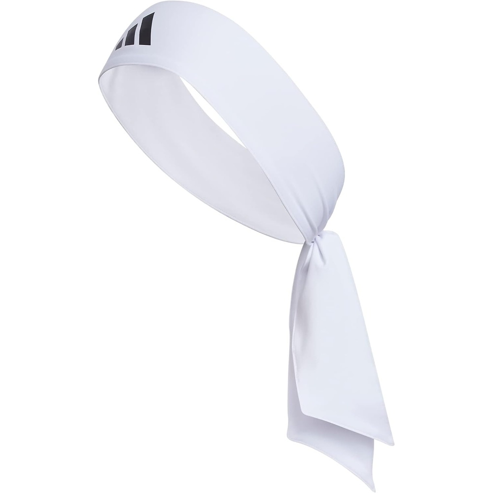 image:imageadidas Unisex Alphaskin Headband  Performance Workout Ear amp Sweat BandTie2WhiteBlack