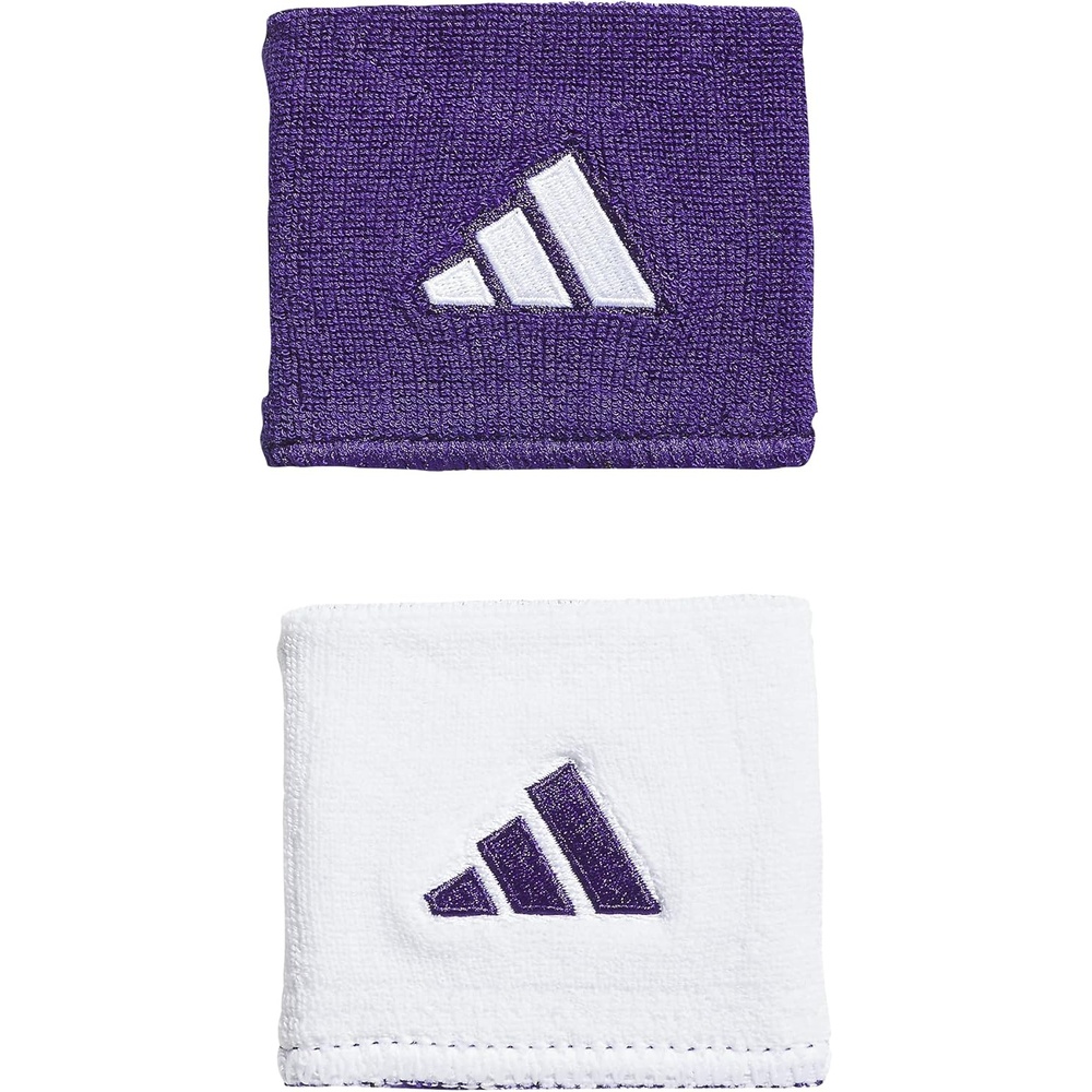 image:imageadidas Unisex Interval Reversible Wristband Athletic SweatbandCollegiate PurpleWhite20