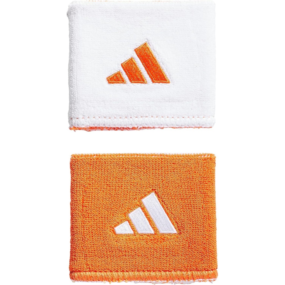 image:imageadidas Unisex Interval Reversible Wristband Athletic SweatbandTeam OrangeWhite20