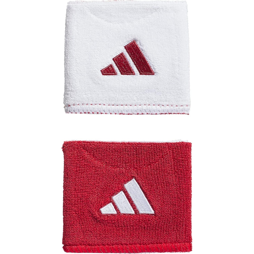 image:imageadidas Unisex Interval Reversible Wristband Athletic SweatbandTeam Power RedWhite20