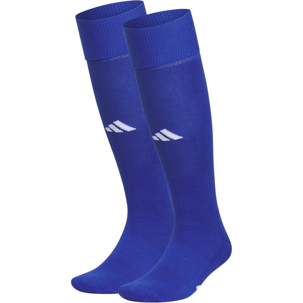 image:imageadidas Unisex Rivalry Soccer Socks 2 Pairs OvertheCalf2Team Royal BlueWhite