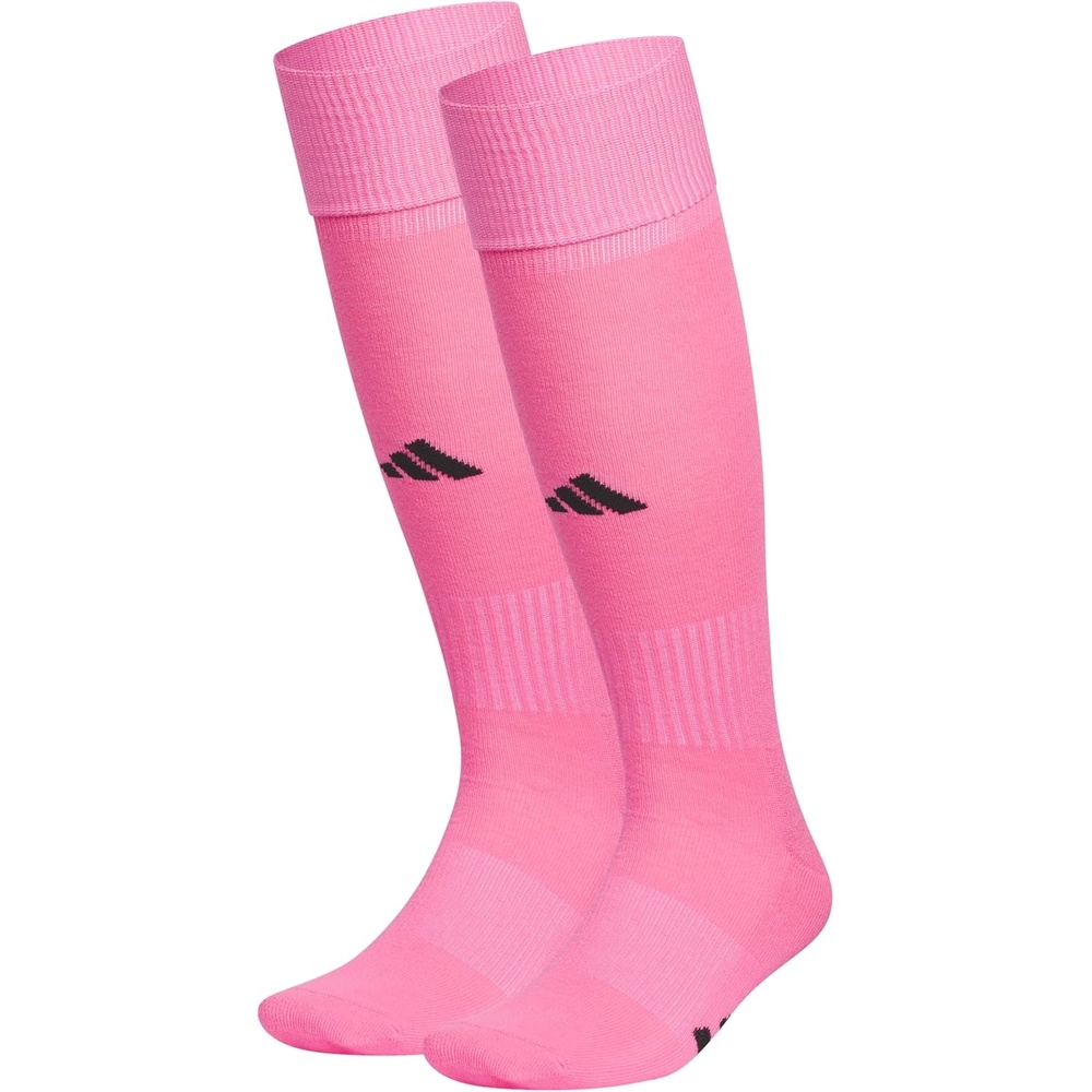 image:imageadidas Unisex Rivalry Soccer Socks 2 Pairs OvertheCalf2Ultra PopBlack