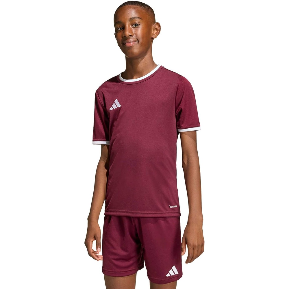image:imageadidas UnisexKids Entrada 26 JerseyTeam MaroonWhite
