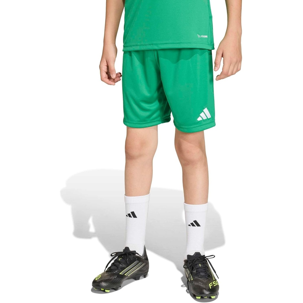 image:imageadidas UnisexKids Entrada 26 ShortsTeam GreenWhite