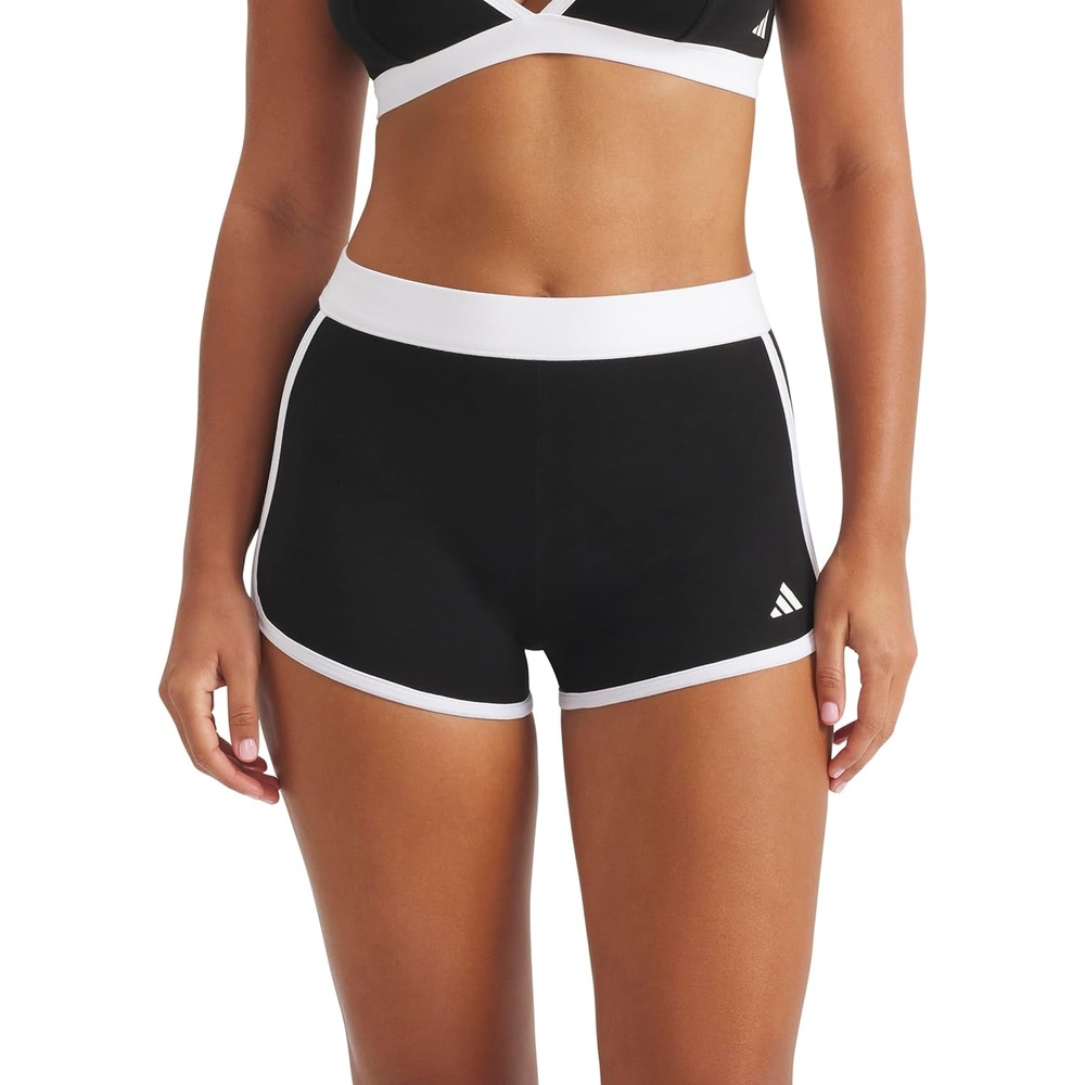 image:imageadidas Womens Active Essentials Cotton Dolphin ShortBlack