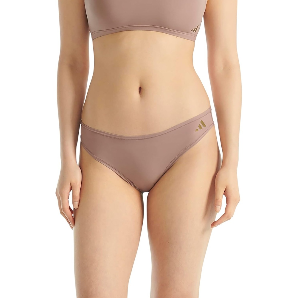 image:imageadidas Womens Active Micro Body Fit Bikini UnderwearWonder Oxide