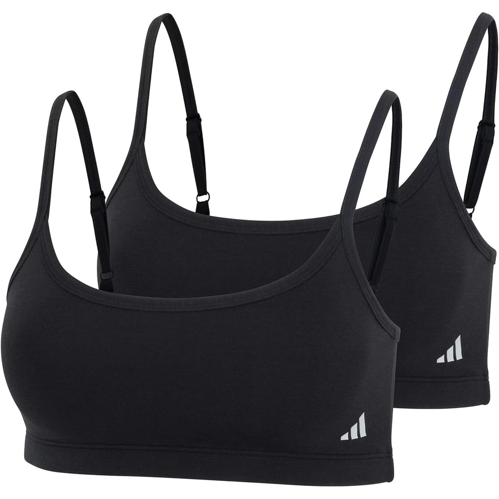 image:imageadidas Womens Active Modal Comfort Scoop BraletteBlack