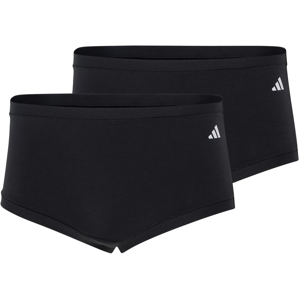 image:imageadidas Womens Active Modal Comfort Shortie 2Pack Black Medium