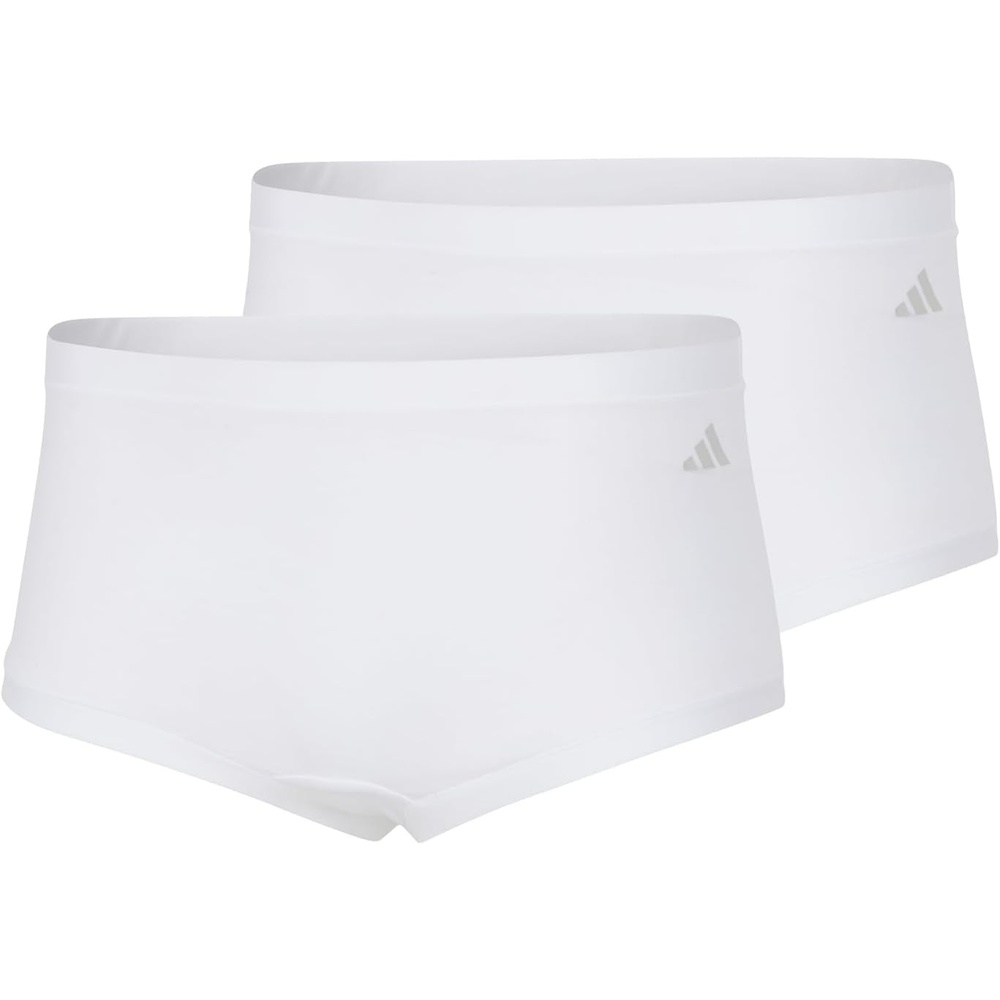 image:imageadidas Womens Active Modal Comfort Shortie 2Pack White Medium