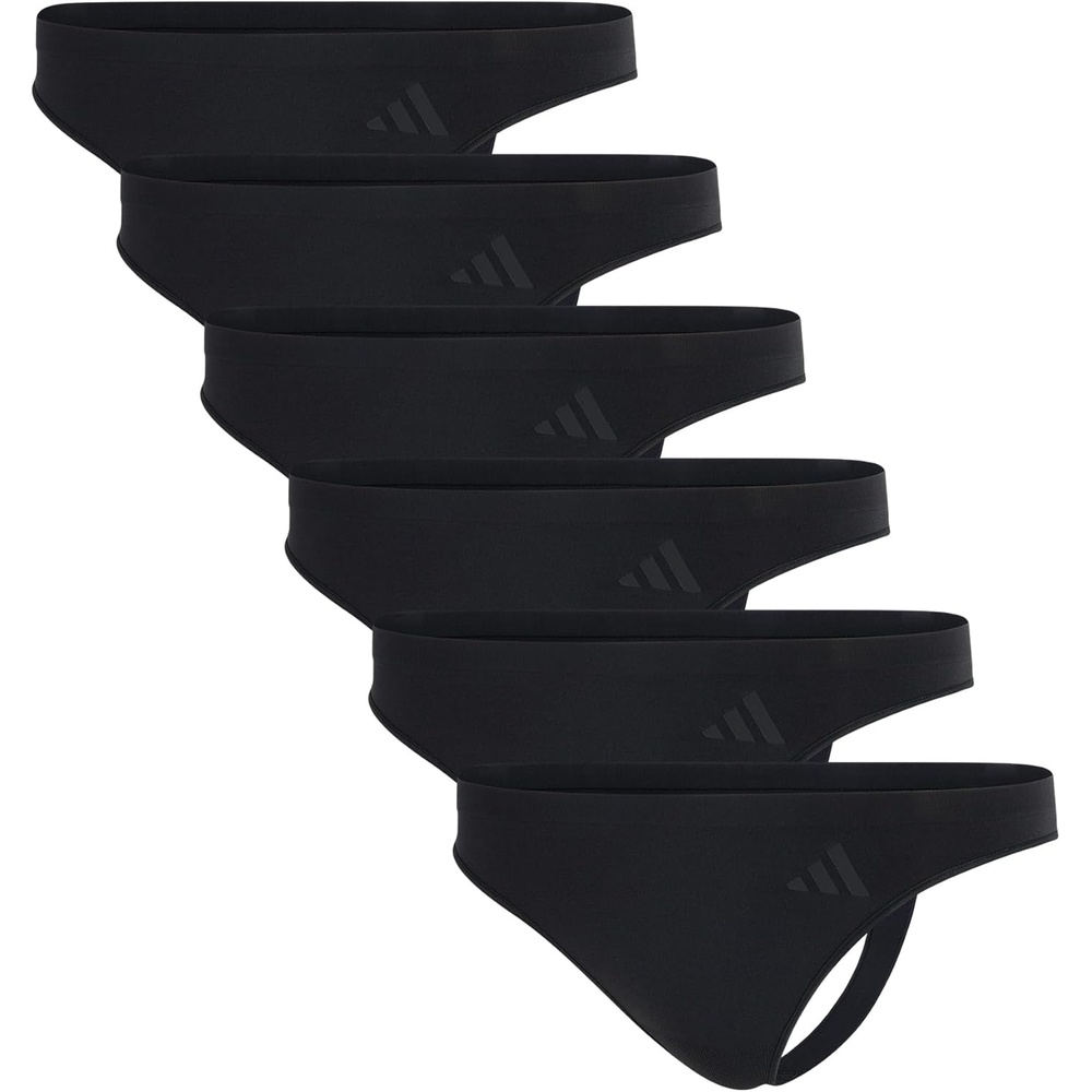 image:imageadidas Womens Active Seamless Thong UnderwearBlack
