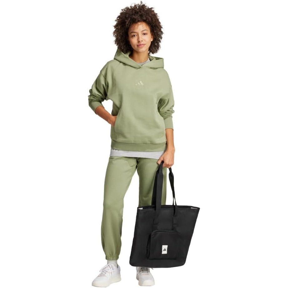 image:imageadidas Womens All Season Fleece Sweatpants Casual BrownTent Green