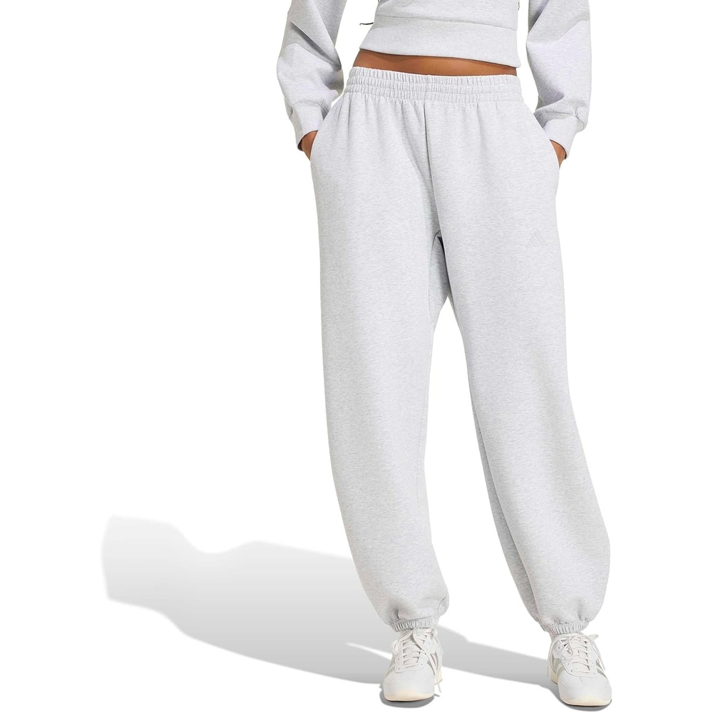 image:imageadidas Womens All Szn Soft Lux Loose Track PantsLight Grey Heather