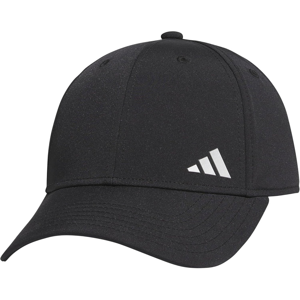 image:imageadidas Womens Backless Ponytail Hat Open Back Baseball CapBlackSilver Metallic2