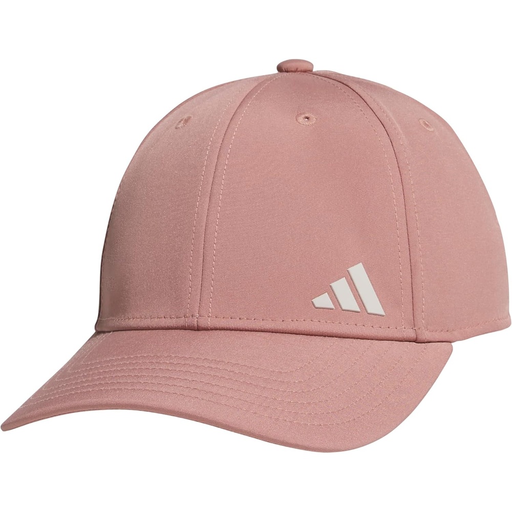 image:imageadidas Womens Backless Ponytail Hat Open Back Baseball CapWarm Clay PinkWonder Alumina Grey2
