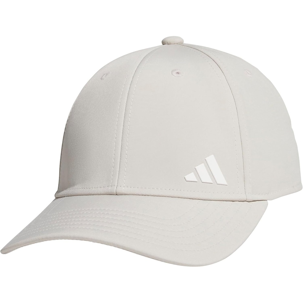 image:imageadidas Womens Backless Ponytail Hat Open Back Baseball CapWonder Alumina GreyWhite2