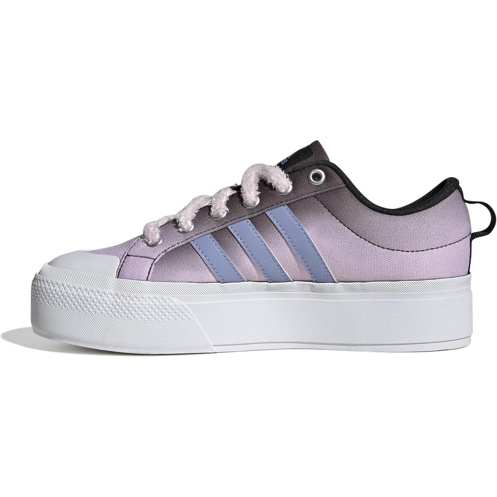 image:imageadidas Womens Bravada 20 Platform Sneakers Shoes Casual BlueBlackBlue Spark MetClear Pink