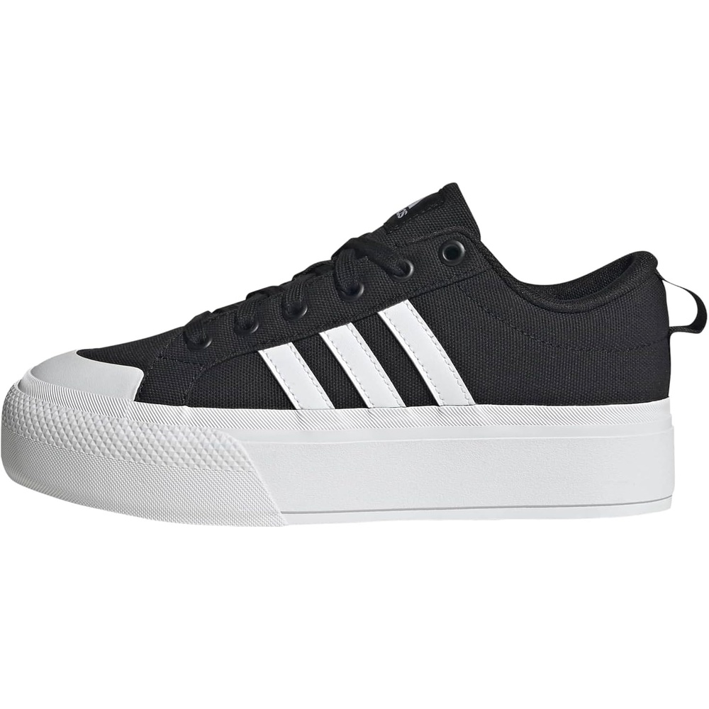 image:imageadidas Womens Bravada 20 Platform Sneakers Shoes Casual  BlueCore BlackFootwear WhiteCore Black Ie2310