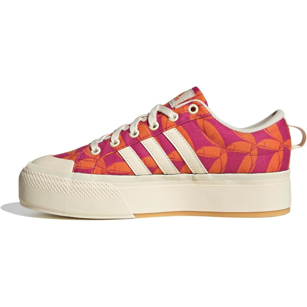 image:imageadidas Womens Bravada 20 Platform Sneakers Shoes Casual  BlueOffwhiteOffwhiteGum
