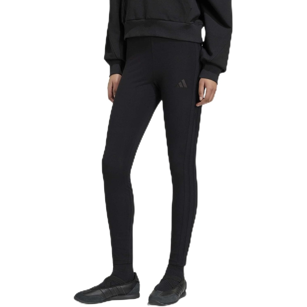 image:imageadidas Womens Essentials 3Stripes Cotton LeggingsBlack