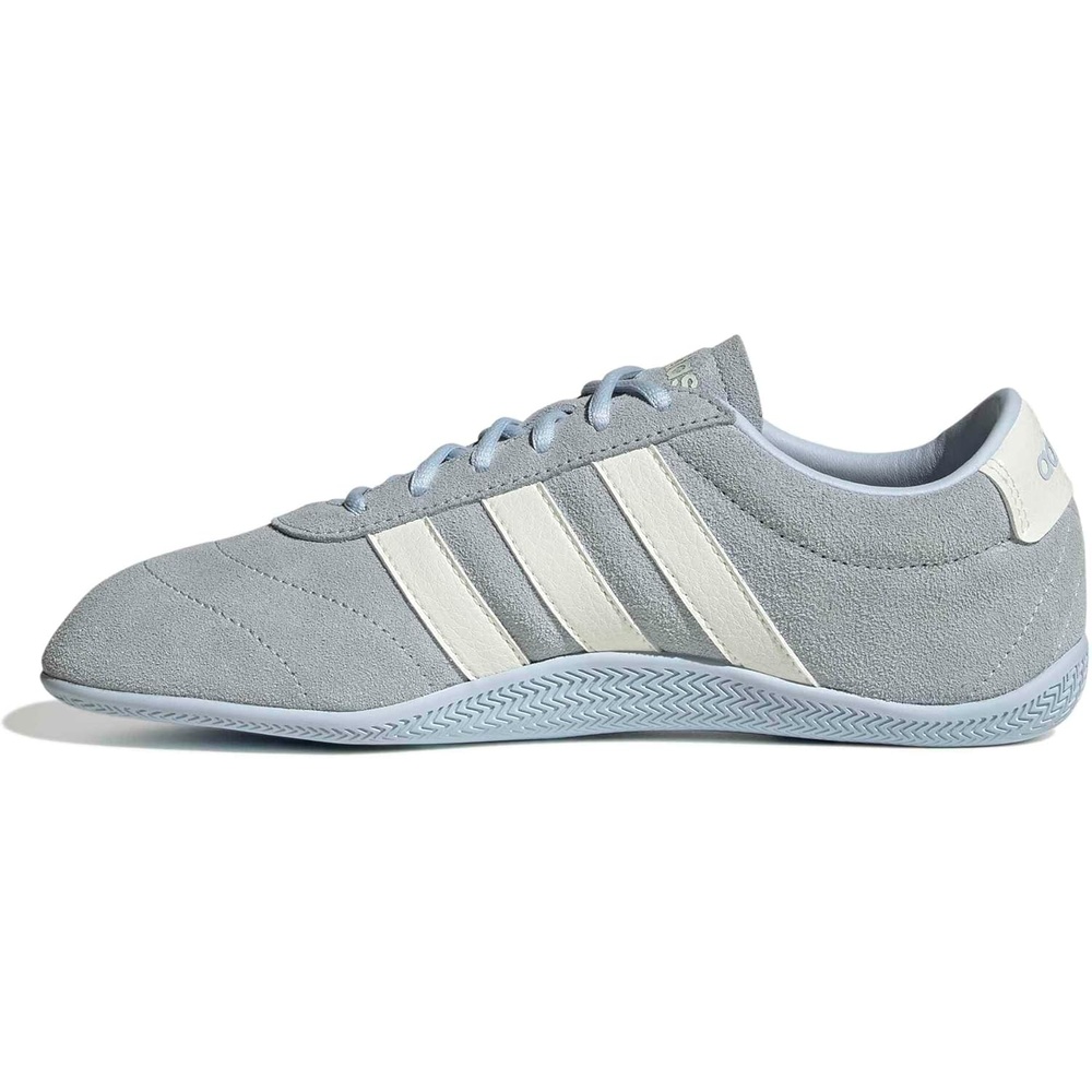 image:imageadidas Womens Grand Court Lo SneakersCrystal SkyOff WhiteCrystal Sky