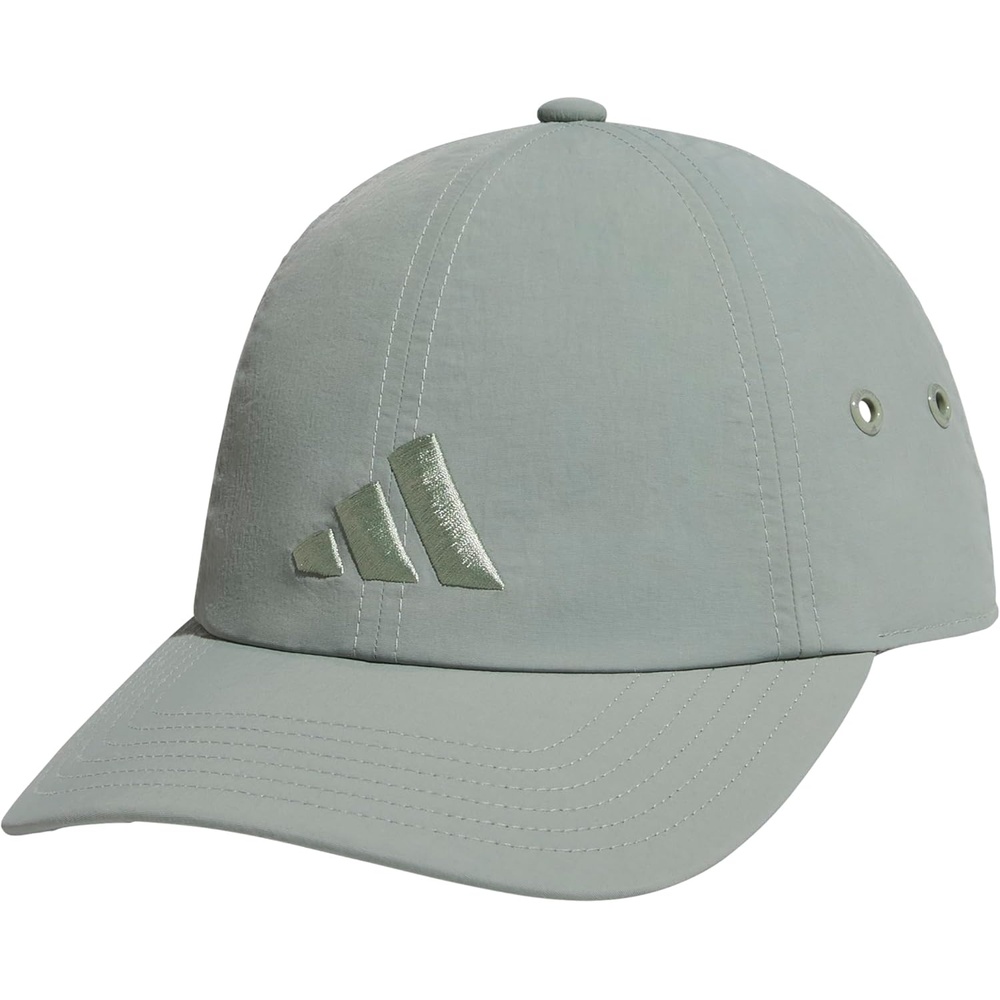 image:imageadidas Womens Influencer 3 Relaxed Strapback Adjustable Fit HatSilver Green S25