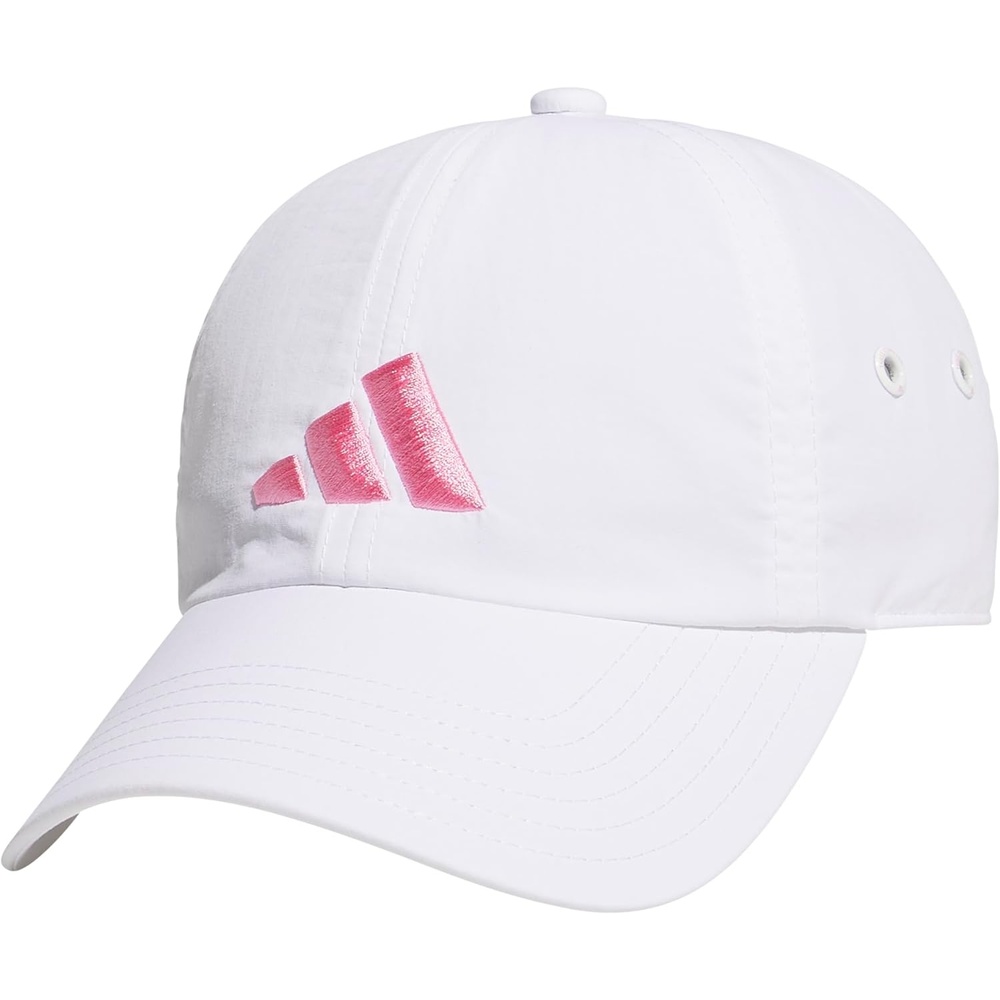 image:imageadidas Womens Influencer 3 Relaxed Strapback Adjustable Fit HatWhiteBliss Pink