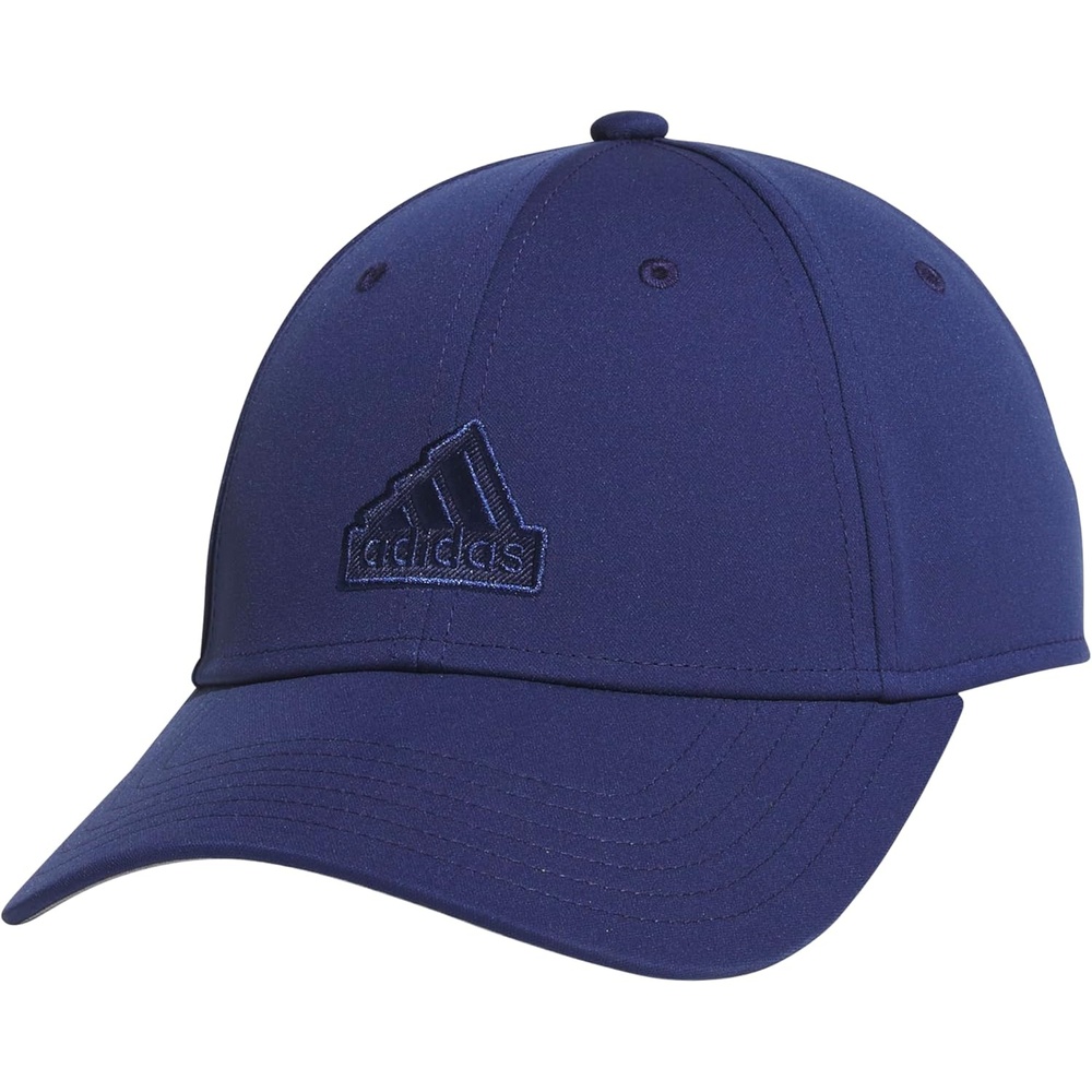 image:imageadidas Womens Must Have Medium Crown Structured Adjustable Fit Strapback HatDark BlueGreyWhite
