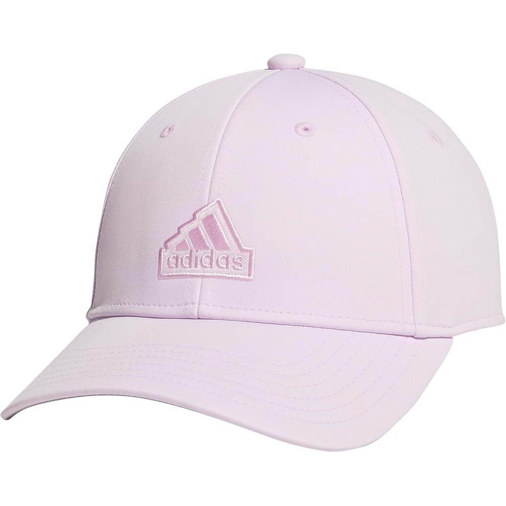 image:imageadidas Womens Must Have Medium Crown Structured Adjustable Fit Strapback HatIce LavenderGreyWhite