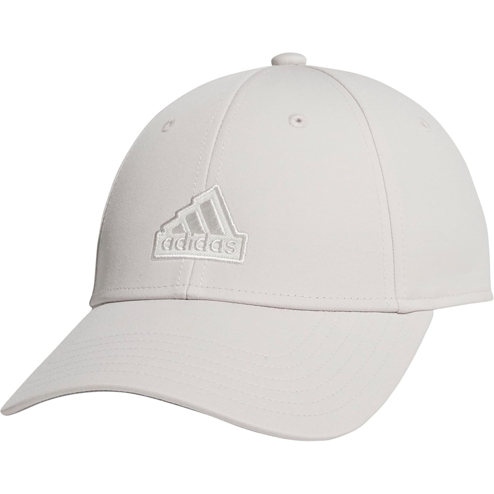 image:imageadidas Womens Must Have Medium Crown Structured Adjustable Fit Strapback HatWonder Alumina GreyGreyWhite