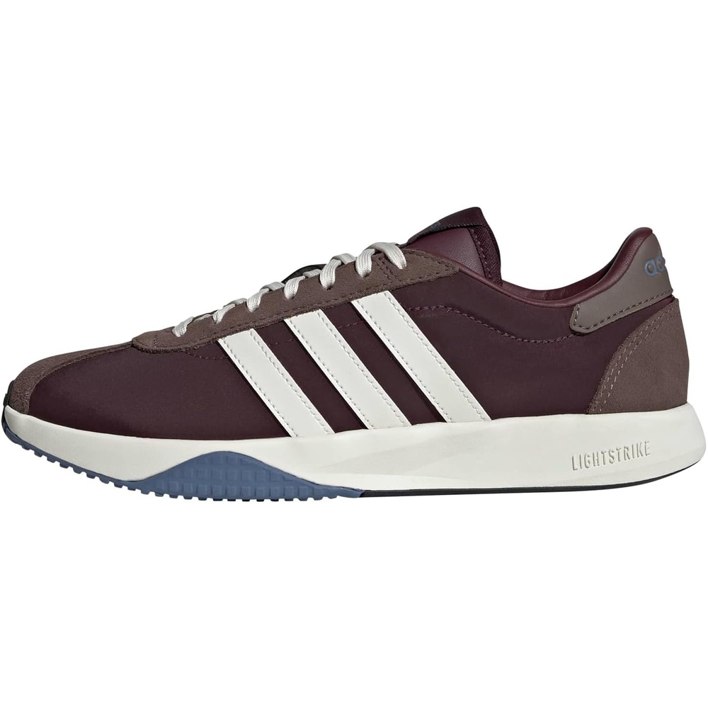 image:imageadidas Womens Run 7626 Lace Up Sneakers Shoes Casual  Off WhiteMaroonOff WhiteEarth Strata