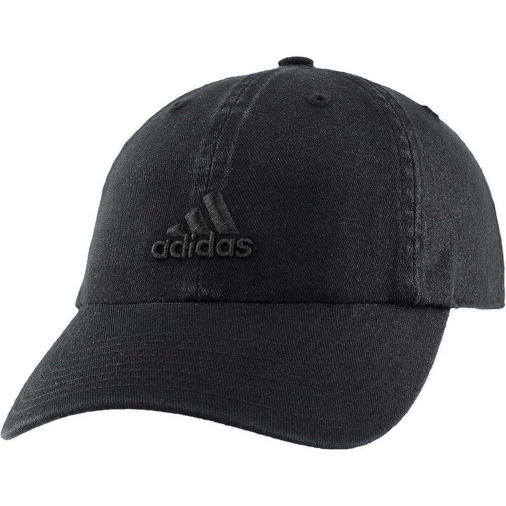 image:imageadidas Womens Saturday Hat Relaxed Fit Strapback Baseball CapBlack1