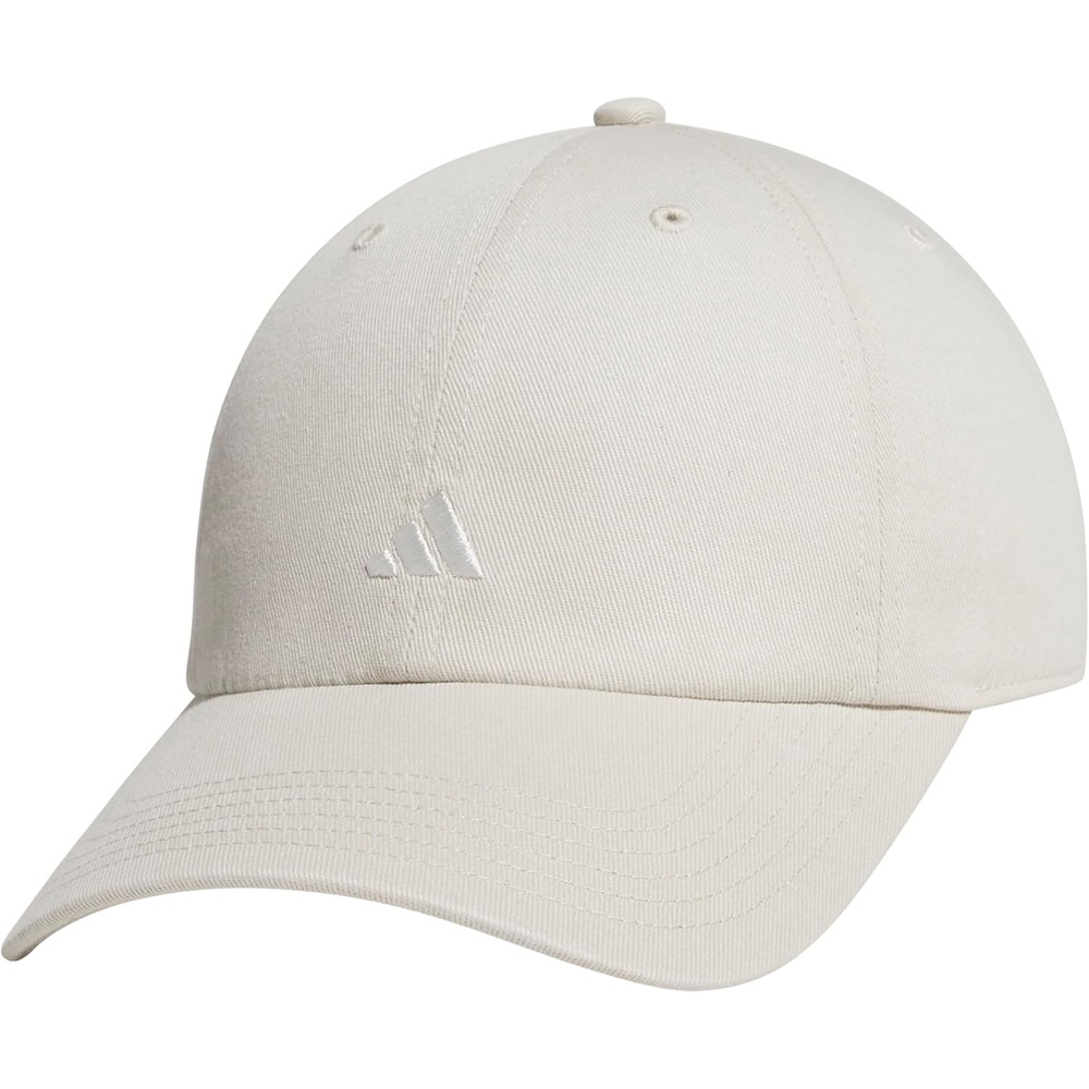 image:imageadidas Womens Saturday Hat  Relaxed Fit Strapback Baseball CapWonder Alumina GreyOff White3