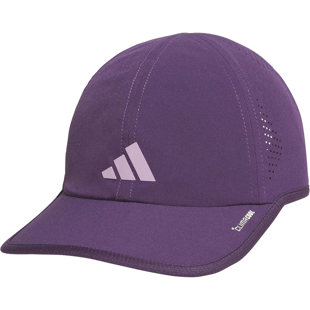 image:imageadidas Womens Superlite Hat Lightweight MoistureWicking Cap for Workout and TrainingAurora Plum PurplePowder Plum Purple3