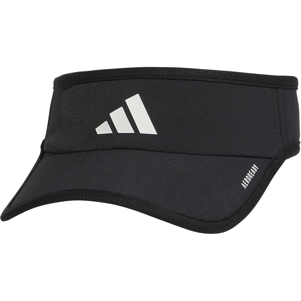 image:imageadidas Womens Superlite Visor Lightweight MoistureWicking Running Tennis HatBlackWhite3