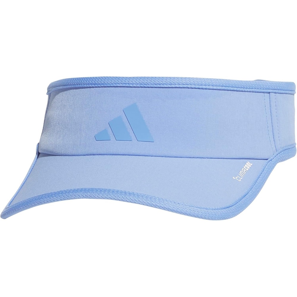 image:imageadidas Womens Superlite Visor Lightweight MoistureWicking Running Tennis HatBlue Fusion3