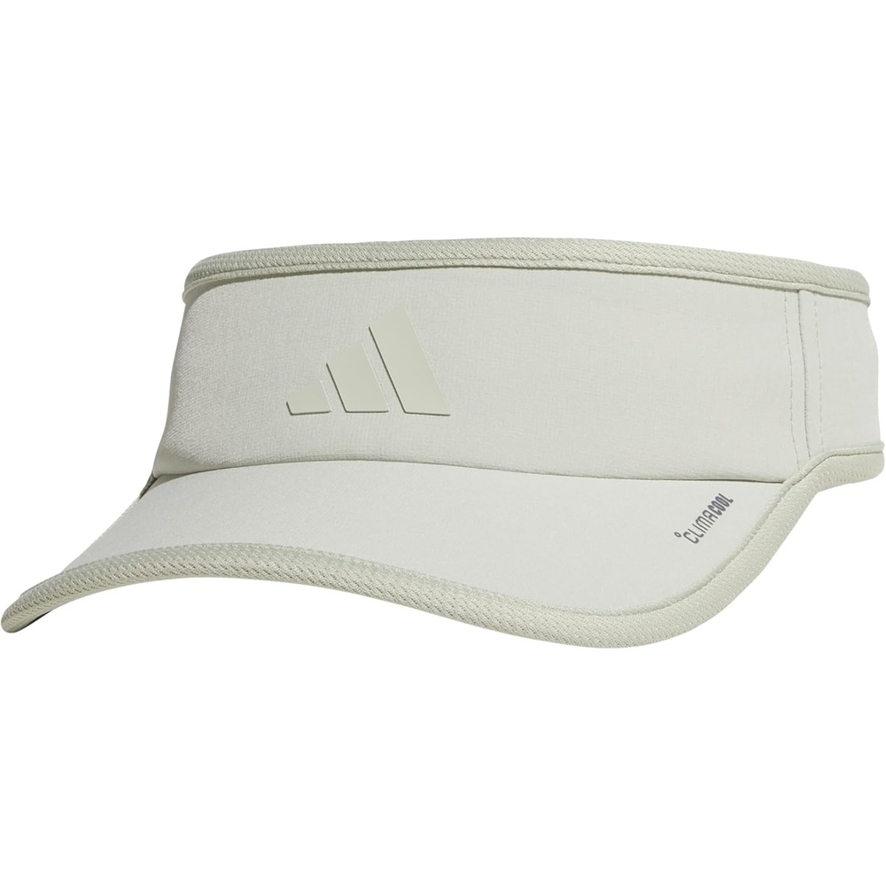 image:imageadidas Womens Superlite Visor  Lightweight MoistureWicking Running Tennis HatHalo GreenHalo Green3