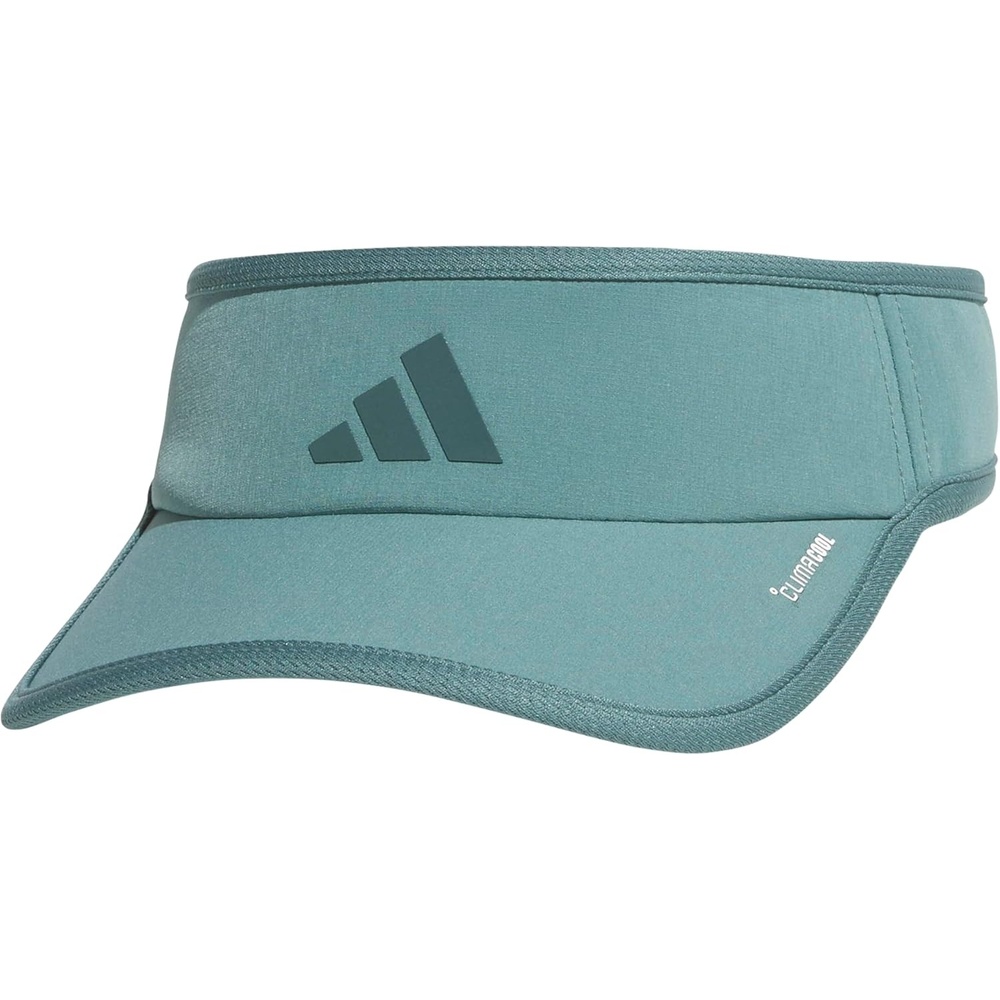 image:imageadidas Womens Superlite Visor Lightweight MoistureWicking Running Tennis HatPreloved Teal GreenAurora Green Ivy3