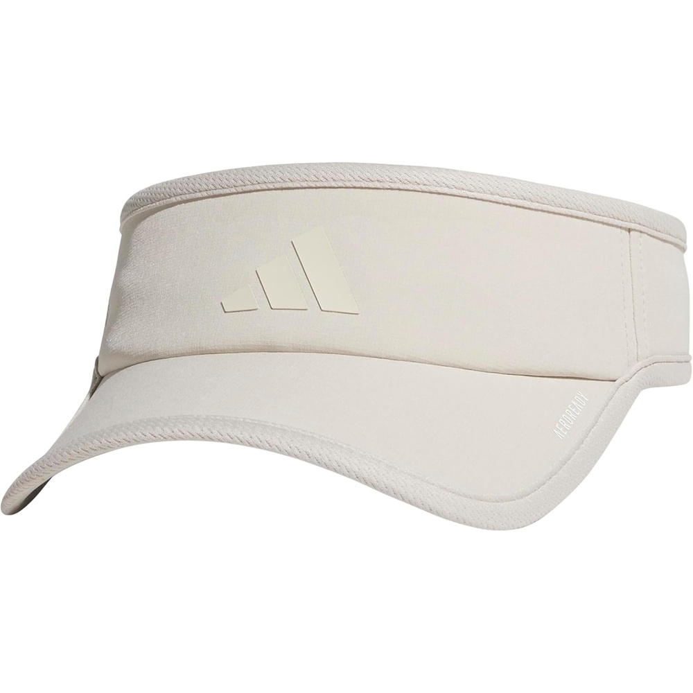 image:imageadidas Womens Superlite Visor Lightweight MoistureWicking Running Tennis HatWonder Alumina GreyAlumina Beige3