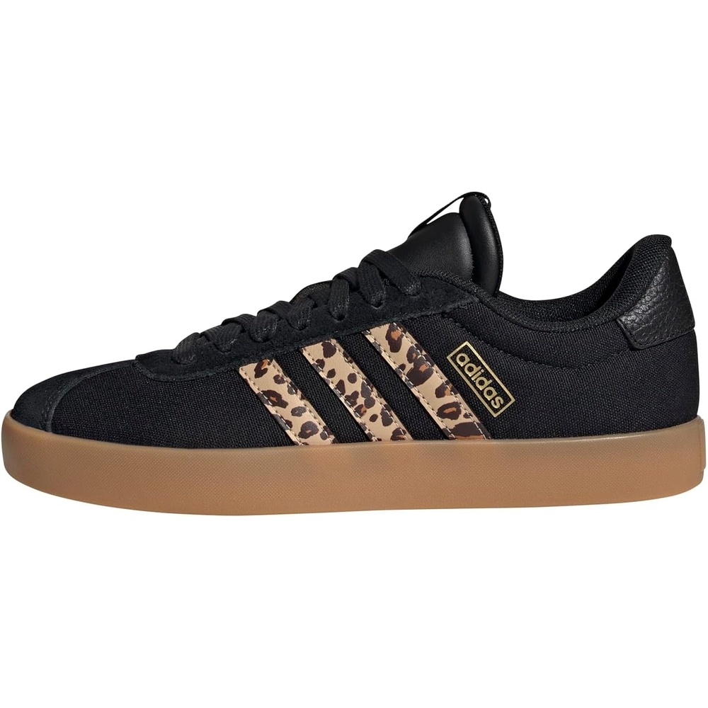 image:imageadidas Womens VL Court 30 SneakerBlackShadow BrownMatte Gold