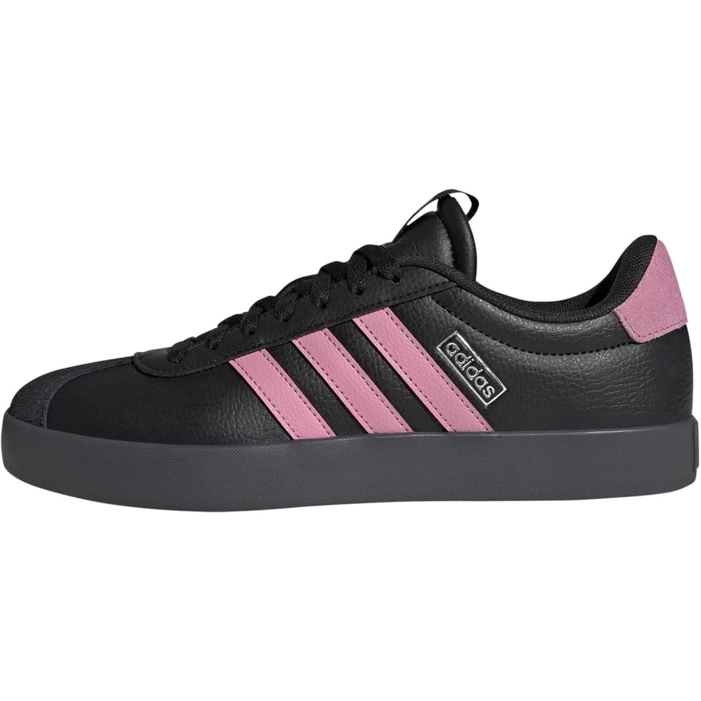 image:imageadidas Womens VL Court 30 SneakerBlackSt Tropic BloomSilver Metallic