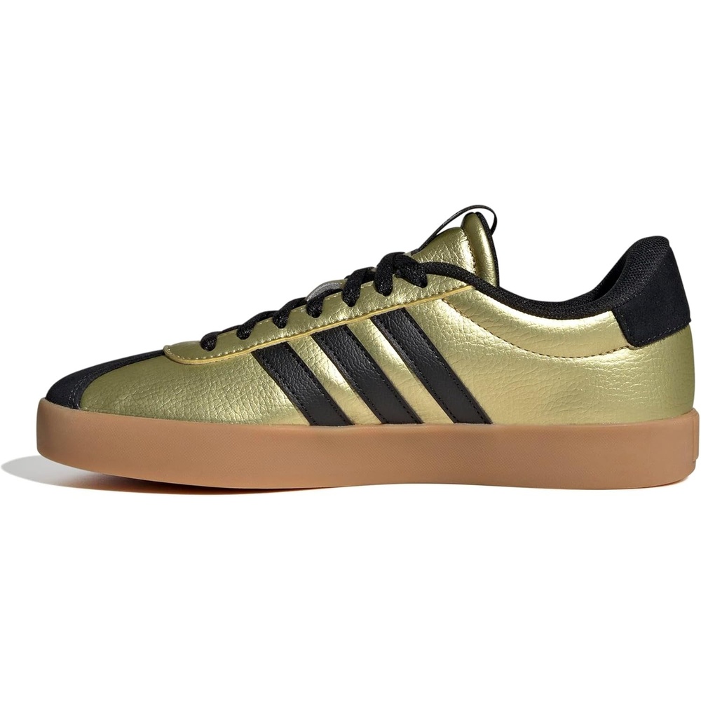 image:imageadidas Womens VL Court 30 SneakerGold MetallicBlackWhite