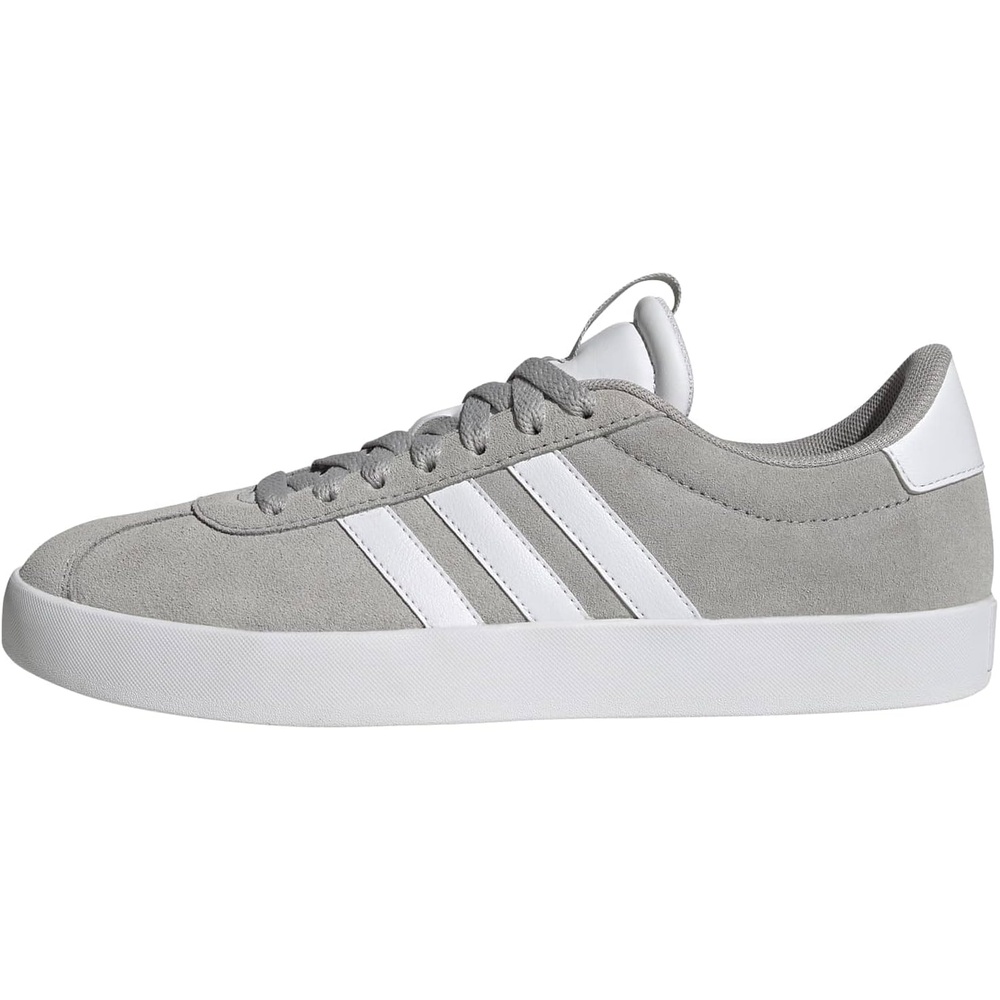 image:imageadidas Womens VL Court 30 SneakerGrey Two Cloud White Silver Metallic