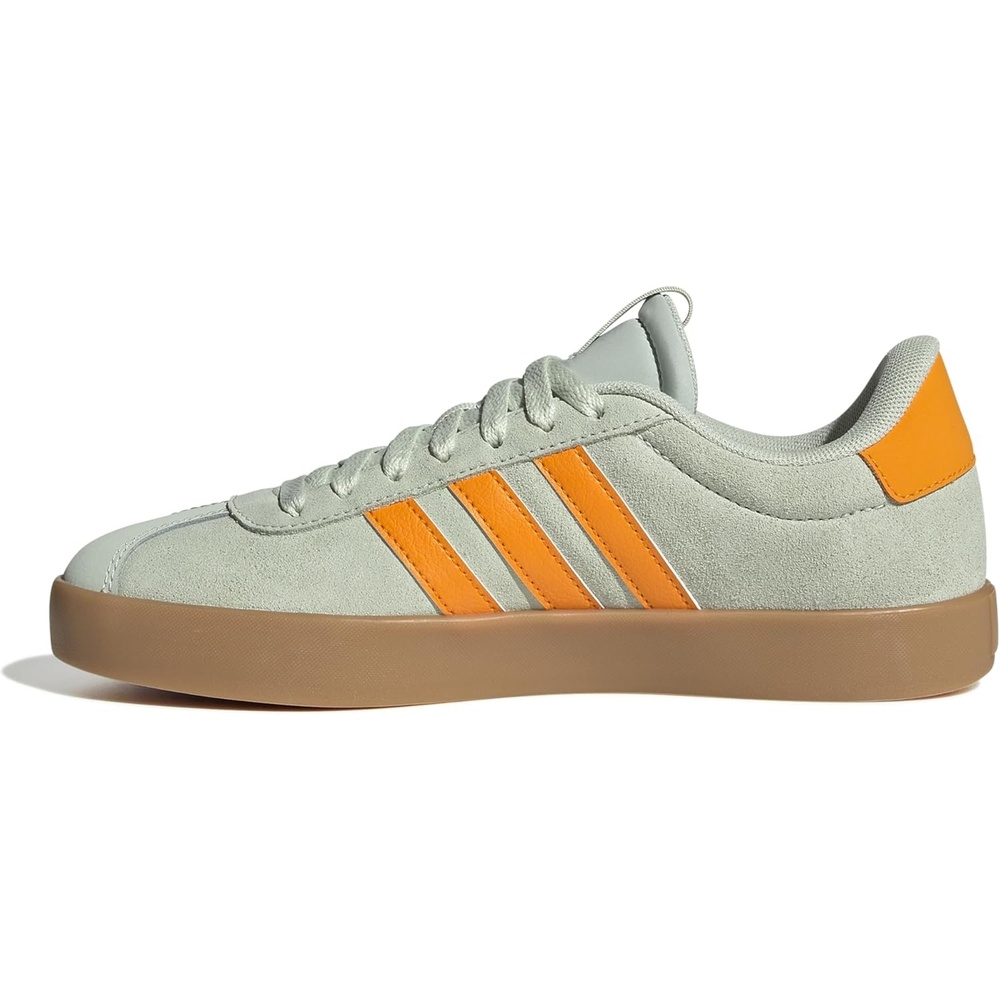 image:imageadidas Womens VL Court 30 SneakerLinen GreenCrew OrangeGold Metallic