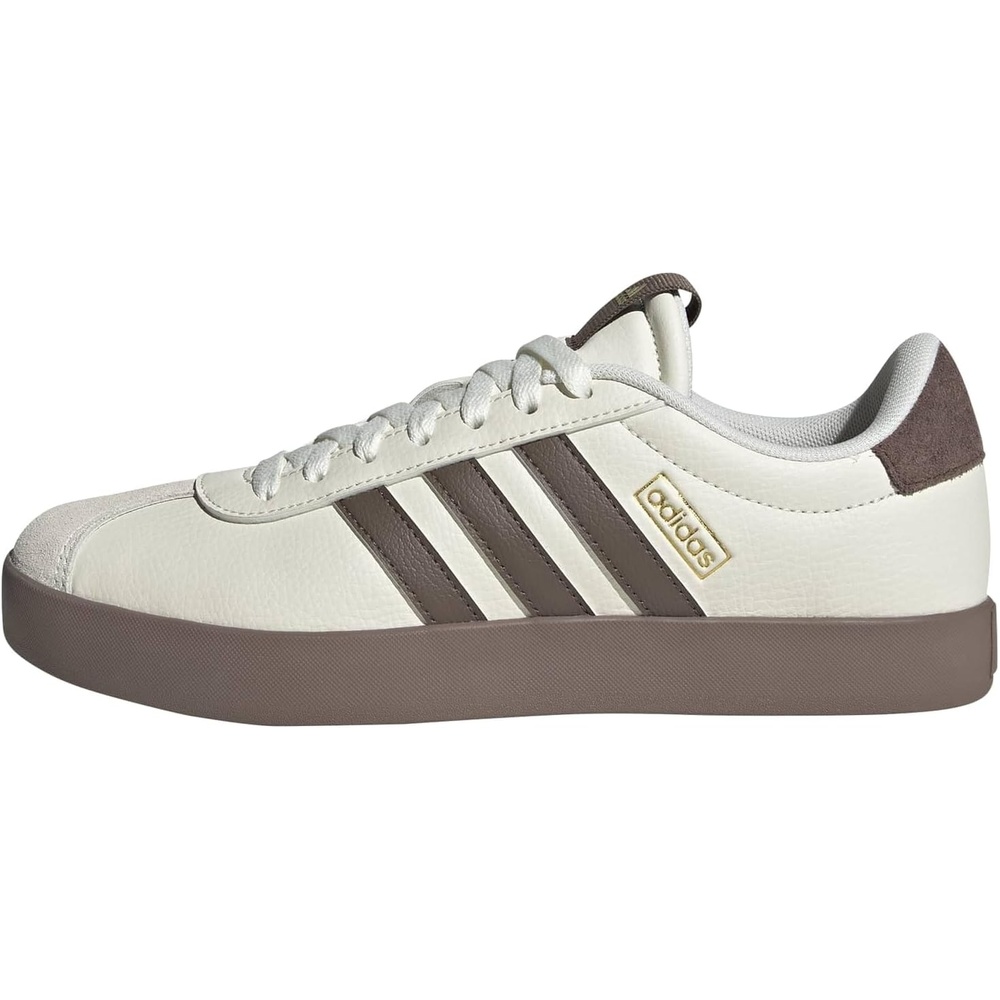 image:imageadidas Womens VL Court 30 SneakerOff WhiteEarth StrataGold Metallic
